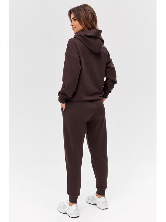 ROUGH RADICAL ROUGH RADICAL Felpa COTTON ACTIVE HOODIE WOMEN Marrone Regular Fit