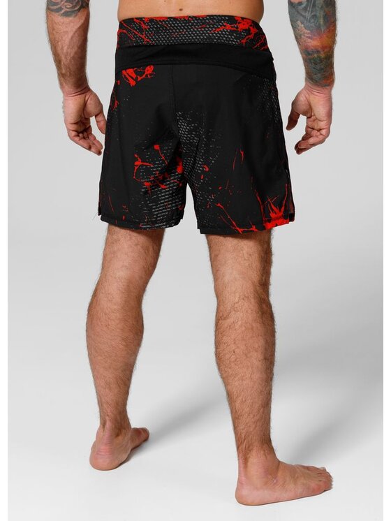 PITBULL PITBULL Szorty sportowe Blood Dog II Czarny Regular Fit