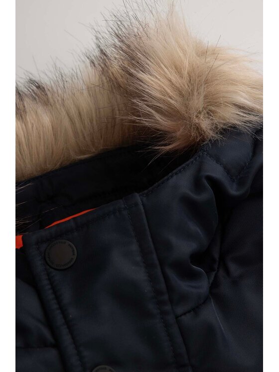 Coccodrillo Coccodrillo Zimní bunda ZC5152111OBJ-015 Tmavomodrá Regular Fit
