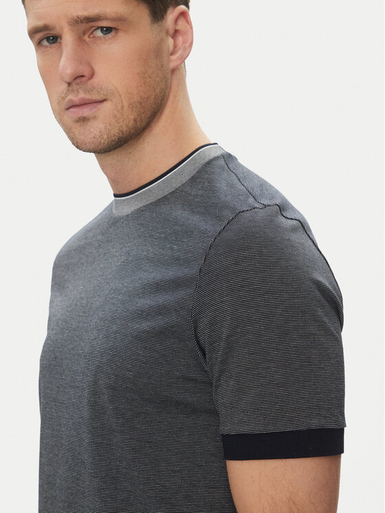 BOSS BOSS Tričko H-Tessler 145 50536847 Tmavomodrá Slim Fit