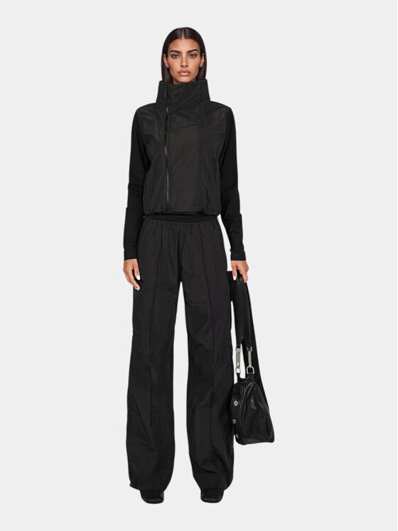 MADE BY SOCIETY MADE BY SOCIETY Spodnie materiałowe Pantaloni VAGUE PULSE - P27809 Czarny Basic Fit