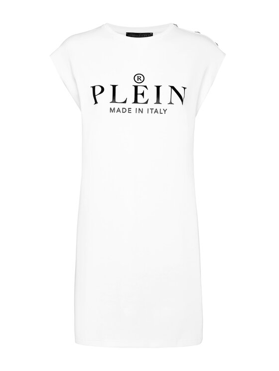PHILIPP PLEIN PHILIPP PLEIN Vestito da giorno 3445 Bianco Over Fit