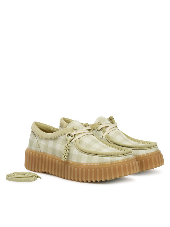 Clarks Clarks Halbschuhe Torhill Bee 26186299 Grün