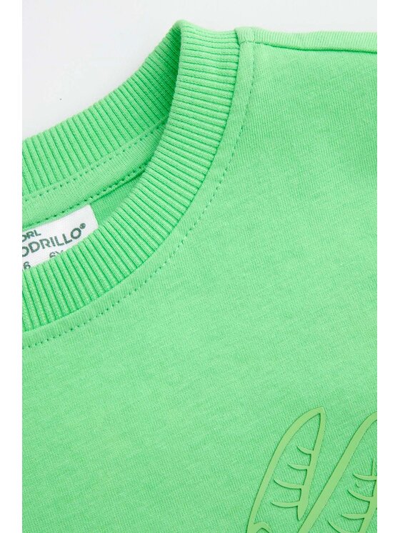 Coccodrillo Coccodrillo T-Shirt WC5143102DBK-011 Zielony Regular Fit