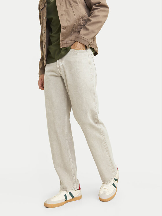 Jack&Jones Jack&Jones Jeans Eddie 12258833 Beige Loose Fit