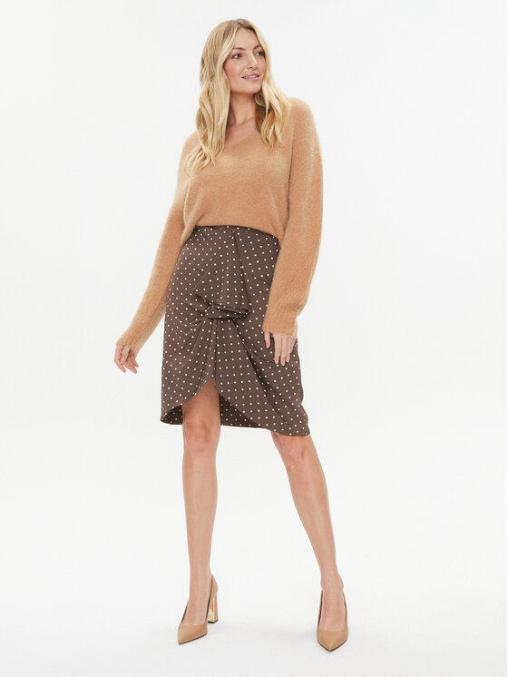 Marella Marella Miniszoknya Lauro 2331060336200 Barna Regular Fit
