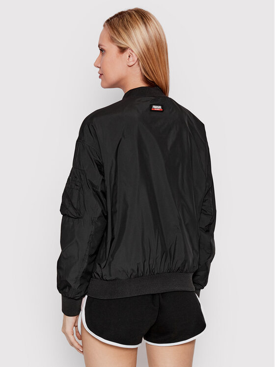 Bomber KLASYK Bomber Wmn 1081 Nero Relaxed Fit