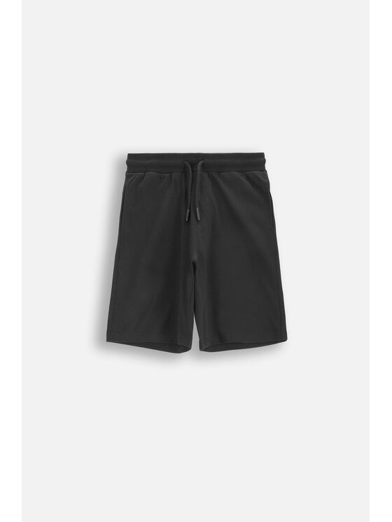 Coccodrillo Coccodrillo Szorty materiałowe WC6121501VBB-021 Czarny Regular Fit