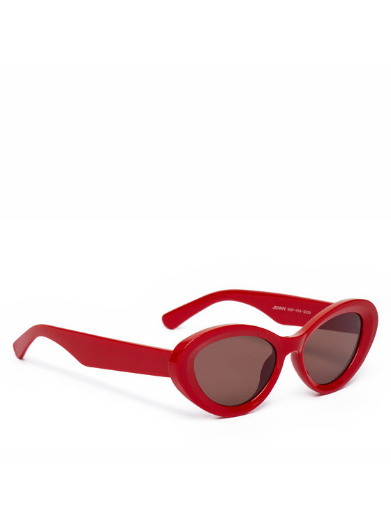 JENNY JENNY Okulary przeciwsłoneczne 4WF-014-SS25 Czerwony
