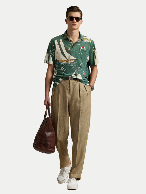 Polo Ralph Lauren Polo Ralph Lauren Polokošile 710971786001 Zelená Classic Fit