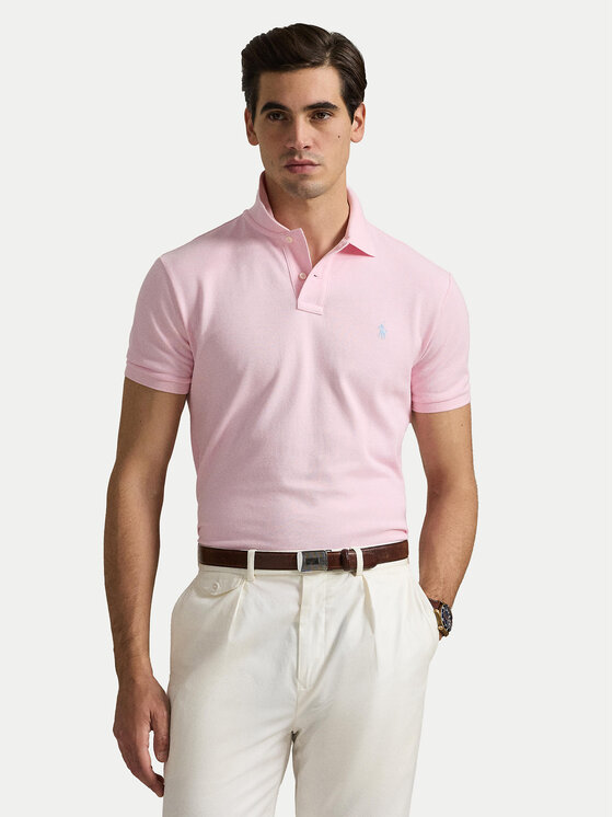 Polo Ralph Lauren Polo 710536856453 Rosa Slim Fit, taglia : XXL