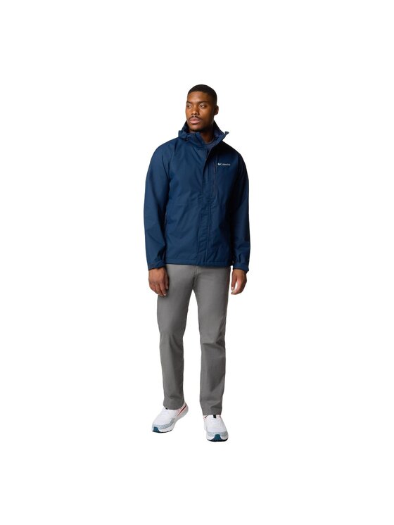 Columbia Columbia Kurtka outdoor Hikebound II Jacket 2089341464 Granatowy Regular Fit