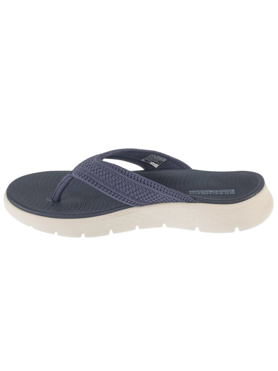 Skechers Skechers Japonki Skechers Go Walk Flex Sandal - Holly Granatowy