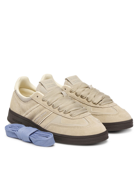 Tommy Jeans Tommy Jeans Laisvalaikio batai The Greenwich Edge Suede EN0EN02924 Smėlio