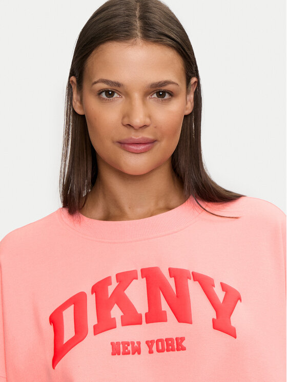 DKNY Sport DKNY Sport Felpa DP4T9944 Rosa Loose Fit