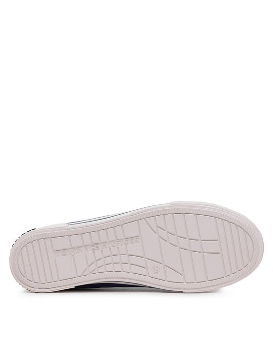 Tommy Hilfiger Tommy Hilfiger Scarpe da ginnastica Low Cut Lace-Up Sneaker T3X4-32207-0890 S Blu scuro