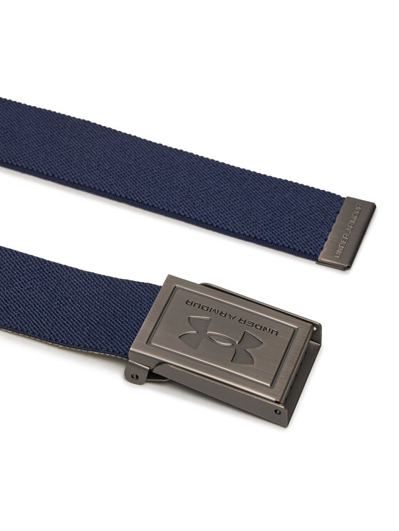 Under Armour Under Armour Pánský pásek M Stretch Webbing Belt 1383935-410 Tmavomodrá