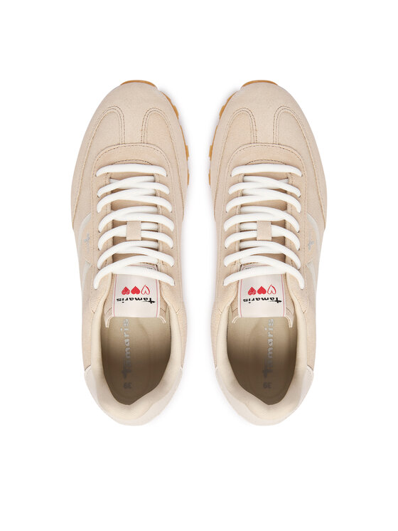 Tamaris Tamaris Sneakersy 1-23614-46 Béžová