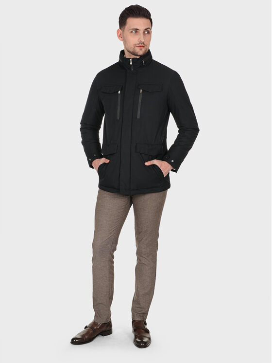 Evenemen Evenemen Kurtka przejściowa ALVAR Granatowy Slim Fit
