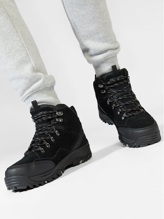 Skechers Skechers Ορειβατικά παπούτσια Pelmo 64869/BLK Μαύρο