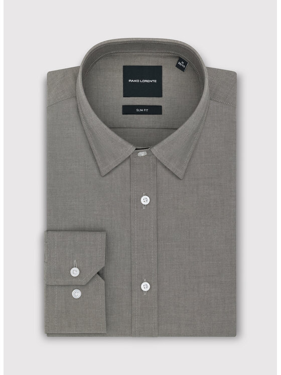 Pako Lorente Pako Lorente Koszula P26WF-1X-013 Brązowy Slim Fit