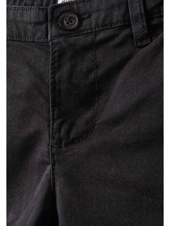 MINOTI MINOTI Szorty materiałowe 23short61 Czarny Regular Fit