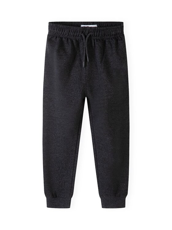minoti minoti Komplet dresowy 33FLEECE297 Szary ciemny Slim Fit