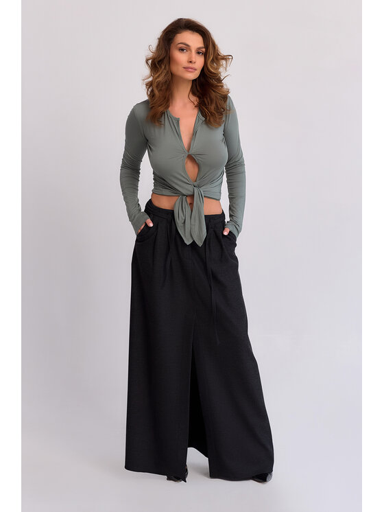 MANDRAGORA MANDRAGORA Halenka Wiskozowa Parfo Khaki Flexible Fit