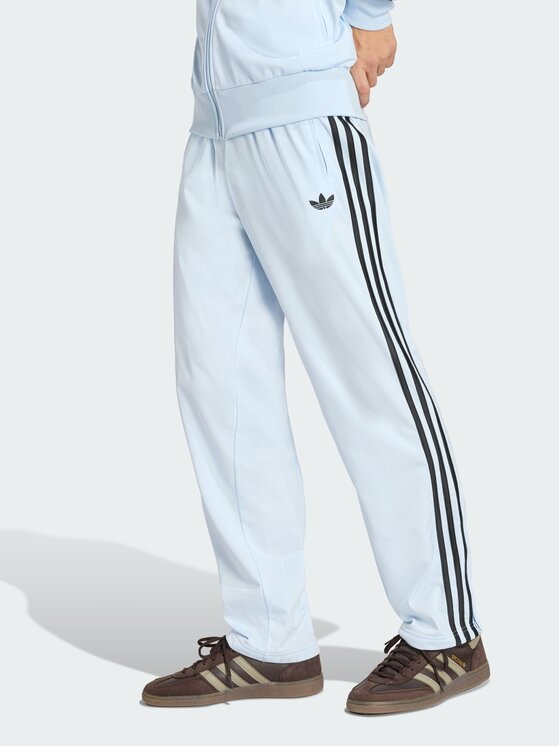 adidas adidas Spodnie dresowe FIREBIRD Błękitny Regular Fit
