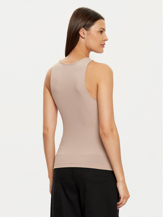 Guess Guess Top W4RP43 KAZH2 Beež Slim Fit