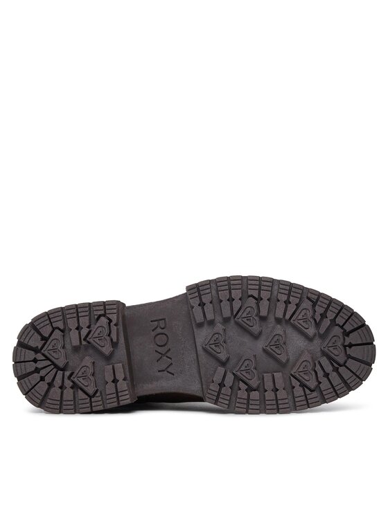 Roxy Roxy Kotníková obuv s elastickým prvkem ARJB700754 Hnědá