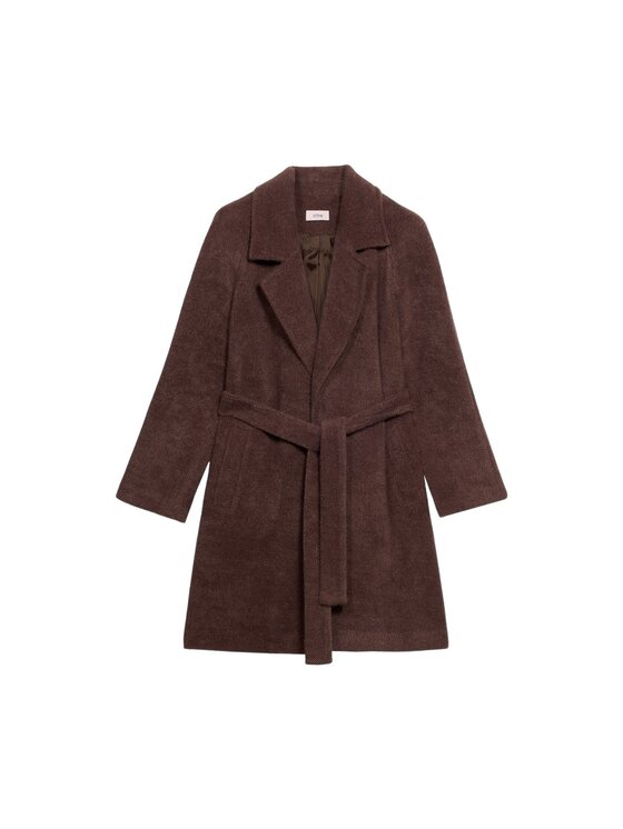 Oltre Oltre Cappotto 8158J000228N013 Marrone Slim Fit