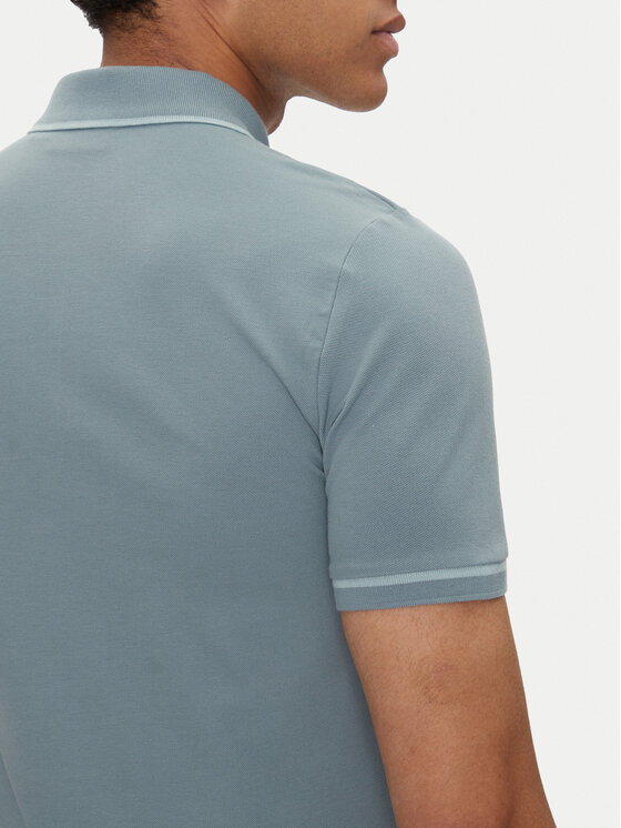 Calvin Klein Jeans Calvin Klein Jeans Polo marškinėliai J30J315603 Mėlyna Slim Fit