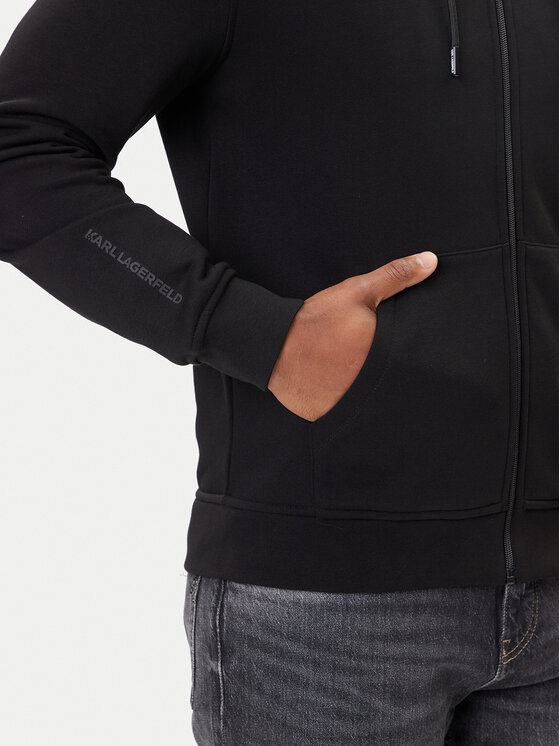 KARL LAGERFELD KARL LAGERFELD Суитшърт 705045 554910 Черен Regular Fit