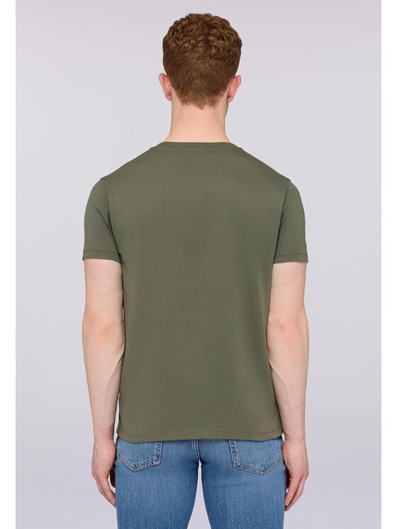 Trussardi Trussardi T-shirt G0278100049N035 Verde Regular Fit