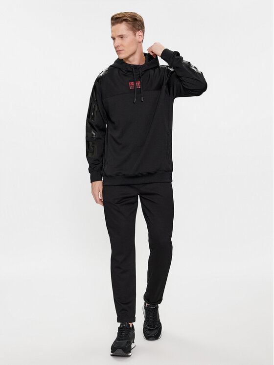 Guess Guess Μπλούζα Baloo Z4RQ03 KBO62 Μαύρο Regular Fit