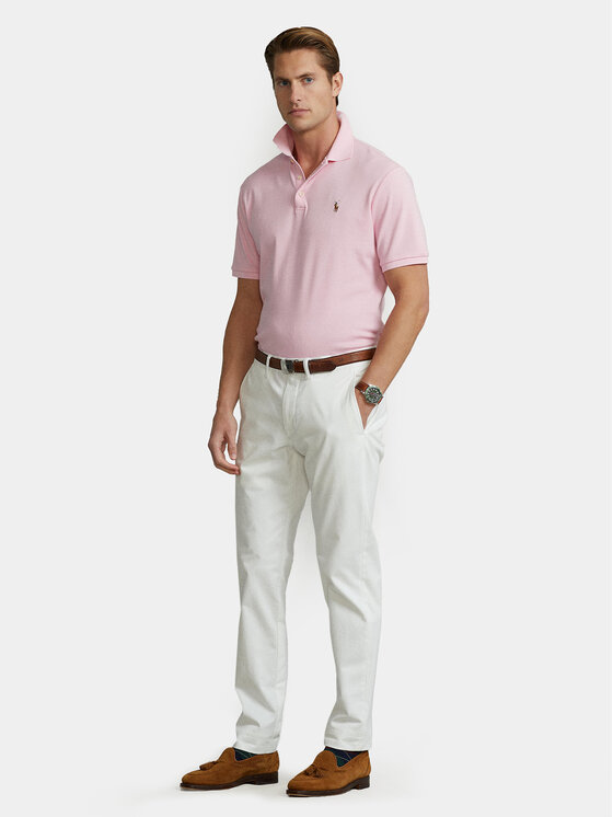 Polo Ralph Lauren Polo Ralph Lauren Polo särk 710704319011 Roosa Custom Slim Fit