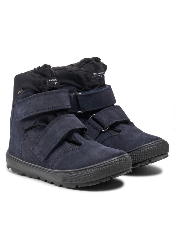 Mrugała Mrugała Stivali da neve Iwo 7381/4-70 Blu scuro