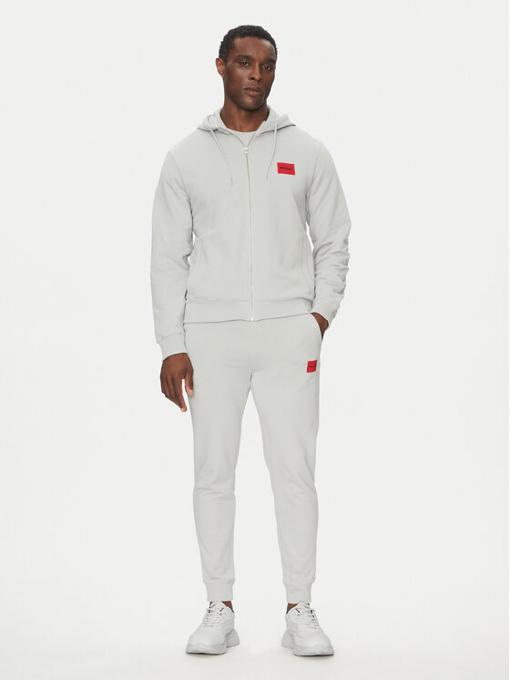 HUGO HUGO Spodnji del trenirke Doak212 50447963 Siva Regular Fit