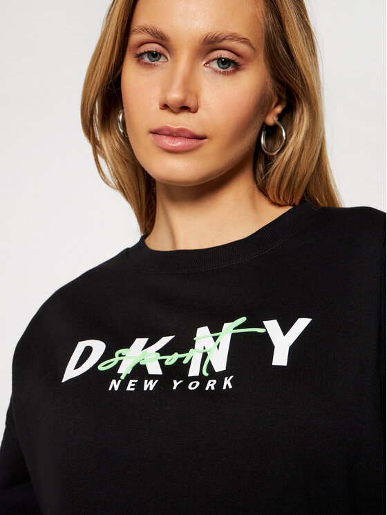 Felpa DP0T7848 Nero Loose Fit