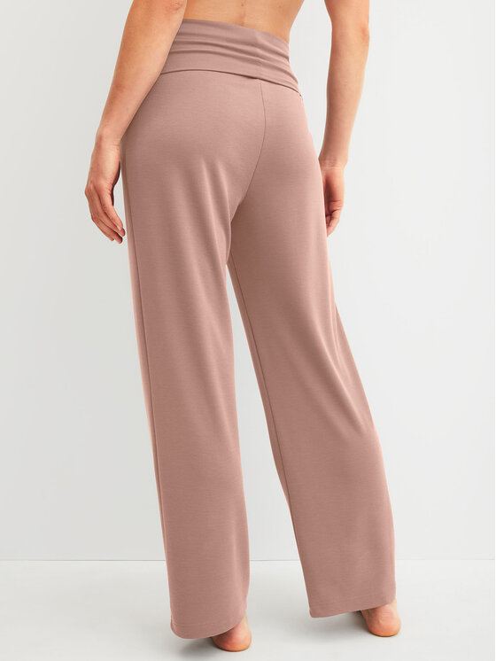 Calida Calida Spodnie dresowe 29776 Beżowy Regular Fit