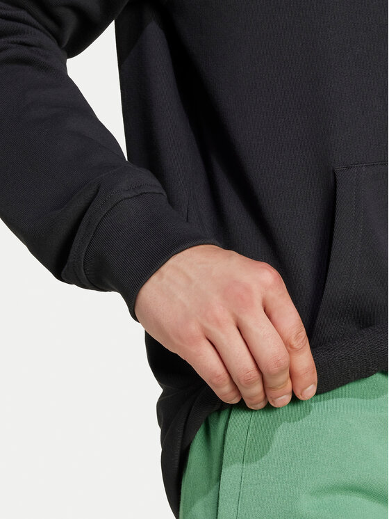 adidas adidas Суитшърт Trefoil Essentials IW5789 Черен Regular Fit