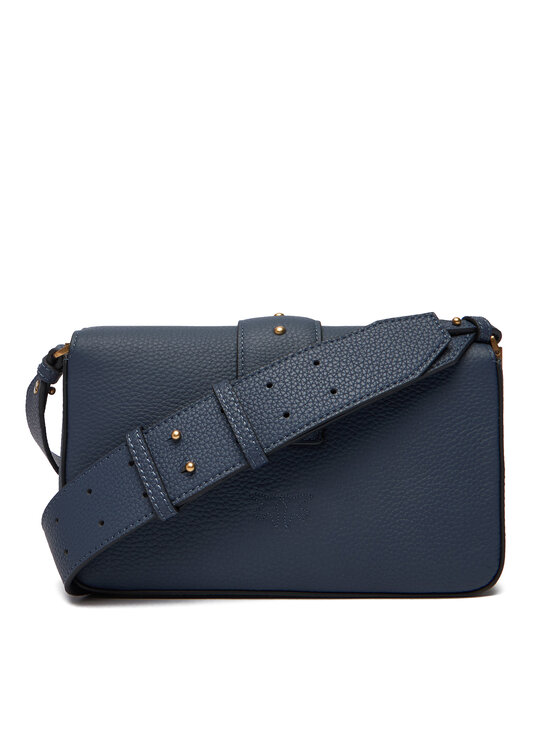 PINKO PINKO Táska Love One Mini Slouchy Fl Al 25-26 104340 A2OX Sötétkék