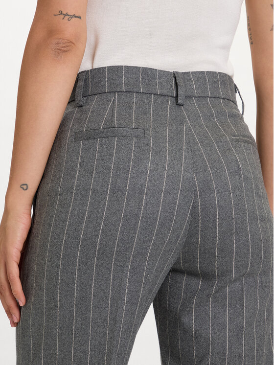 ViCOLO ViCOLO Spodnie materiałowe TF0232 Szary Regular Fit