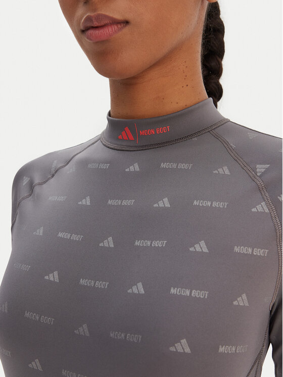 adidas adidas Kombinezons Moon Boot Shine KB5133 Pelēks Slim Fit