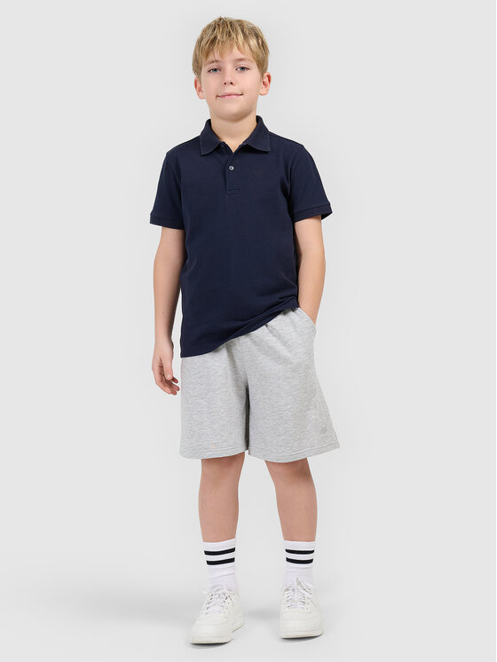 4F 4F Szorty sportowe BASIC+ Szary Oversize