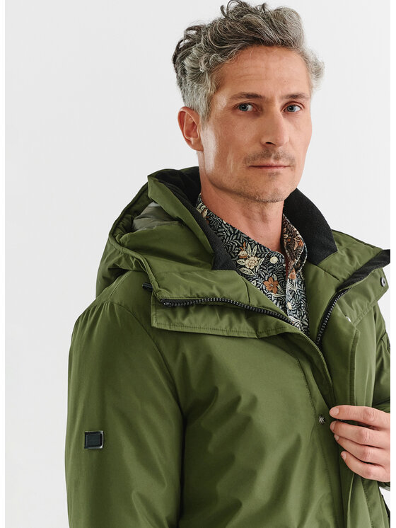 Pako Lorente Pako Lorente Kurtka zimowa P23WF-5X-006 Zielony Classic Fit