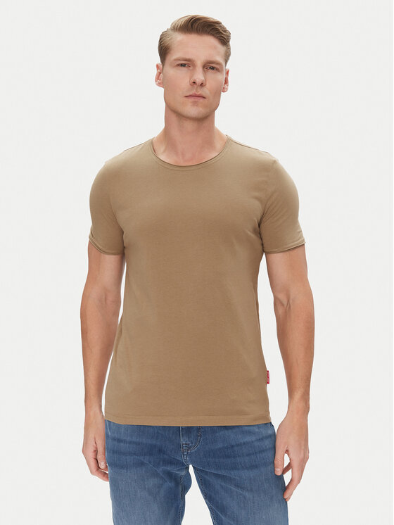 JOOP! Jeans JOOP! Jeans T-Shirt 15 JJJ-11Cesare 30045665 Brązowy Modern Fit