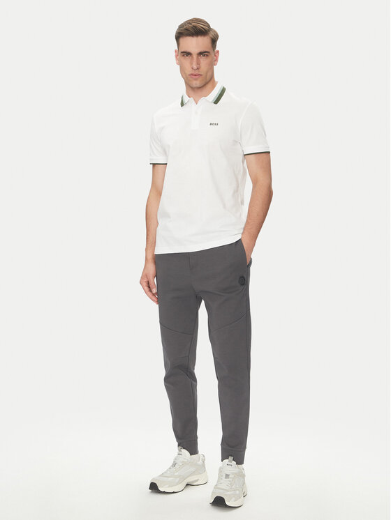 BOSS BOSS Spodnie dresowe Future 50543860 Szary Regular Fit