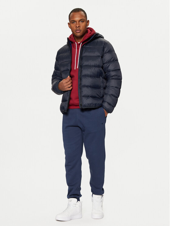 Champion Champion Vatovaná bunda 220342 Tmavomodrá Regular Fit
